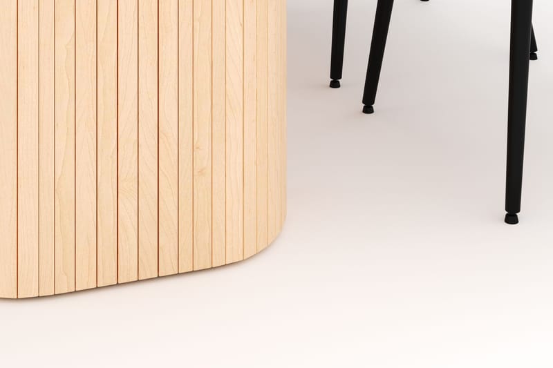 Kopparbo Spisegruppe 200x90cm med 6 Alsarp Spisestoler - Naturell - Møbler - Bord - Spisegrupper