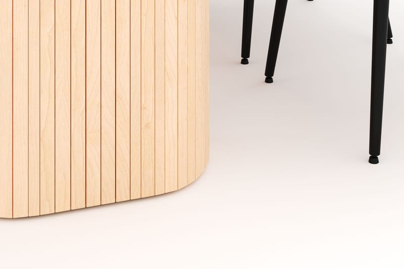 Kopparbo Spisegruppe 200x90cm med 6 Alsarp Spisestoler - Naturell - Møbler - Bord - Spisegrupper