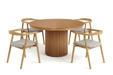 120-220 cm - Røkt eik