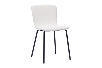 Kopparbo spisegruppe rund 180 cm svart med 8 Katy spisestoler - Svart - Møbler - Bord - Spisegrupper