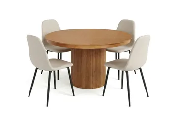 120-220 cm - Røkt eik