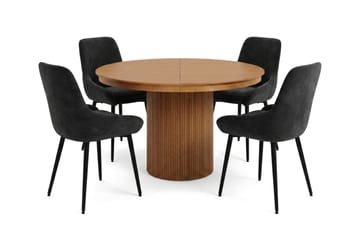 120-220 cm - Svartbeiset eik