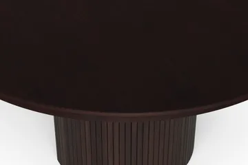 Kopparbo uttrekkbart rundt spisebord 140-240 cm med tre- og røkt eik-utseende - Røkt eik - Møbler - Bord - Spisebord & kjøkkenbord