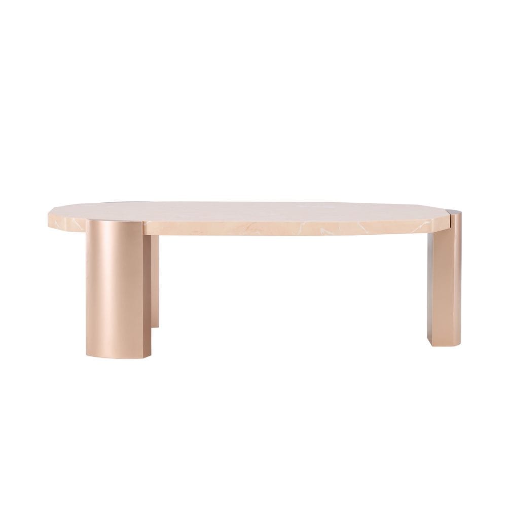 Kres Sofabord 125 cm - Rosa