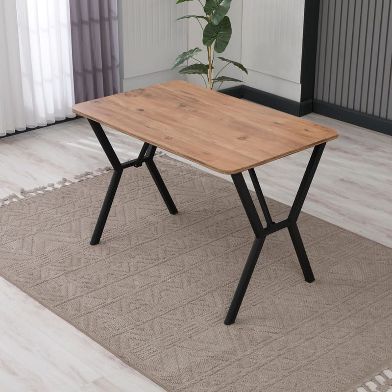 Krylor spisebord 110 cm rektangulært - Valnøtt - Møbler - Bord - Spisebord & kjøkkenbord