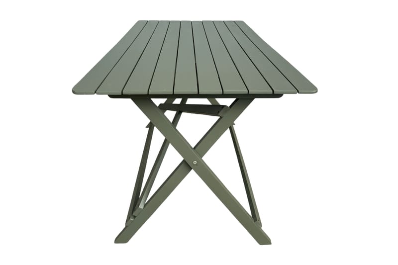 Landet Spisebord Utendørs 118x70x74 cm - Grønn - Hagemøbler - Hagebord - Spisebord ute