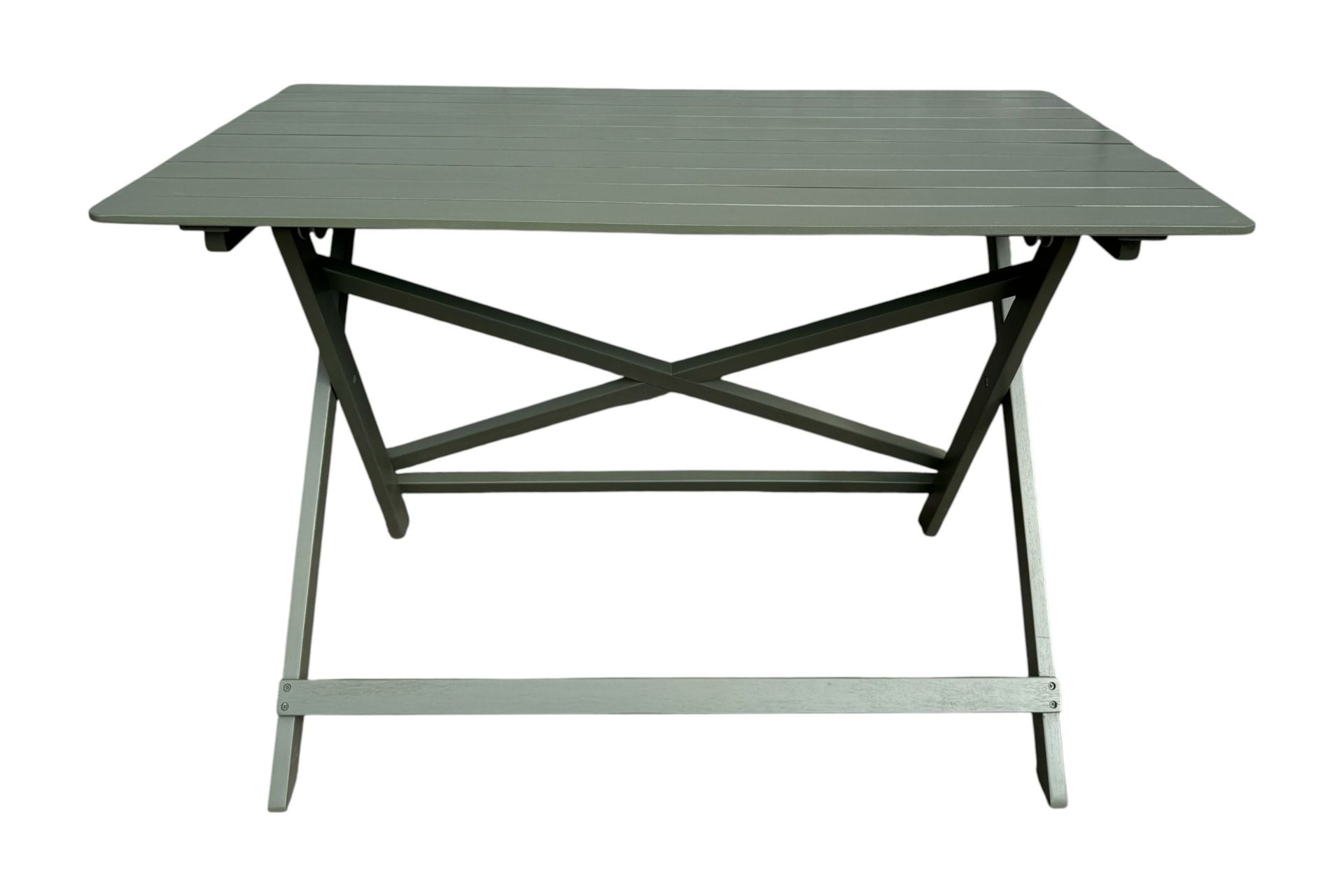 Landet spisebord utendørs - 118x70x74 cm - Grønn