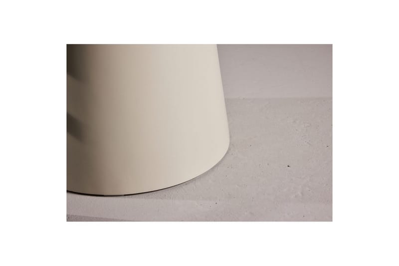 Lanzi Lite Kvadratisk Spisebord 80 cm med Tre- og Eikeutseende - Beige - Møbler - Bord - Spisebord & kjøkkenbord