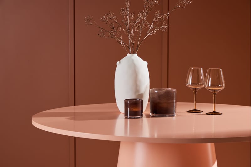 Lanzo Spisebord 120 cm Rundt - Rosa - Møbler - Bord - Spisebord & kjøkkenbord