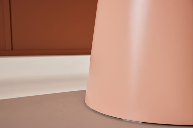 Lanzo Spisebord 120 cm Rundt - Rosa - Møbler - Bord - Spisebord & kjøkkenbord