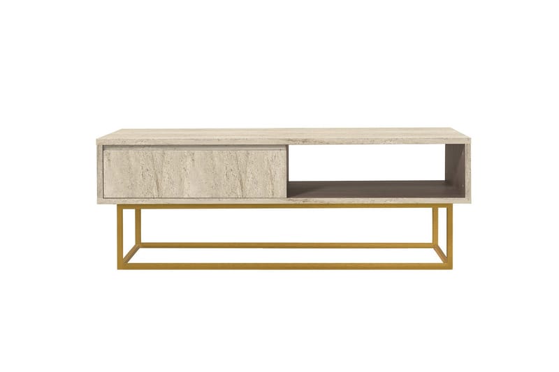 Laxus Sofabord 120 cm - Beige - Møbler - Bord - Sofabord