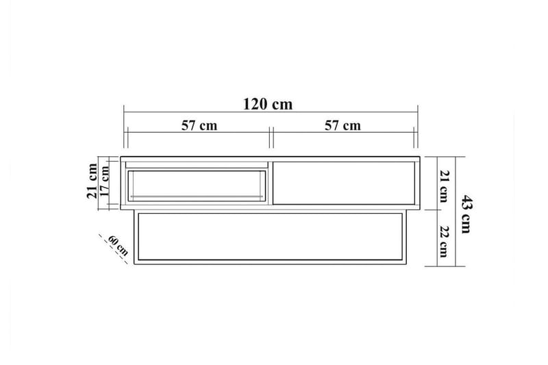 Laxus Sofabord 120 cm - Beige - Møbler - Bord - Sofabord