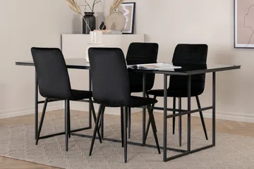 Leif spisebord med 4 stk. Windu Luksus spisestoler - Møbler - Bord - Spisegrupper