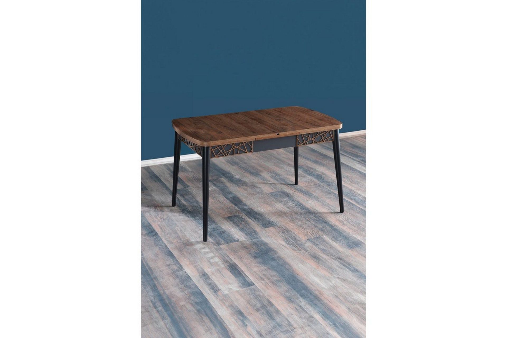 Liepene Spisebord 170 cm Rektangulær - Valnøtt/Sort