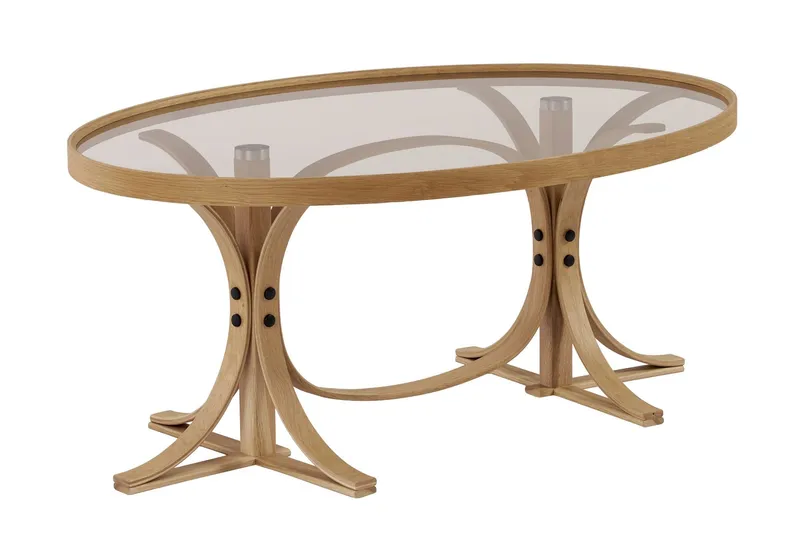 Lirena Sofabord 112 cm, Eik