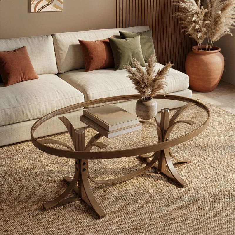 Lirena Sofabord 112 cm - Valnøtt - Møbler - Bord - Sofabord