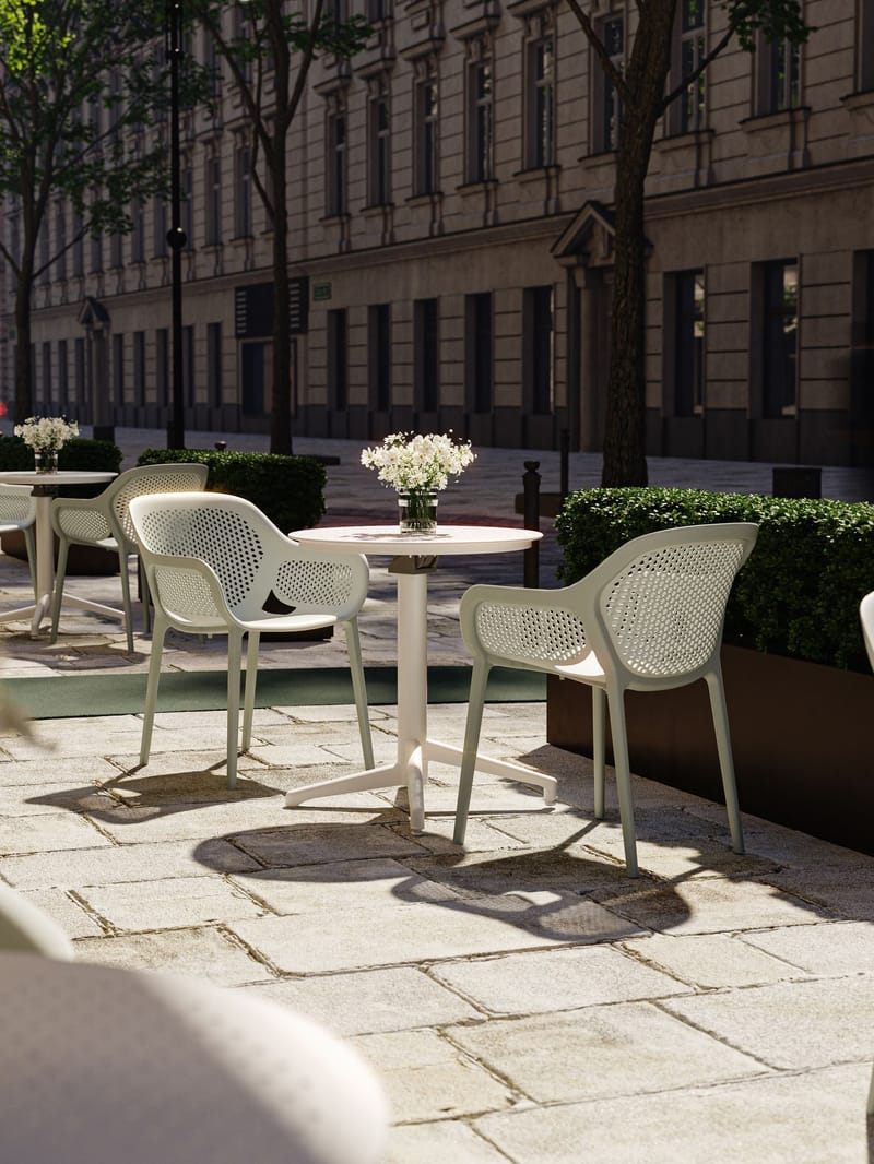 Livora Klappbord 60 cm - Elfenbenshvit - Møbler - Bord - Sammenleggbart bord