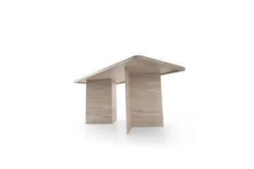 Loftia Spisebord 180 cm Rektangulær - Travertin - Møbler - Bord - Spisebord & kjøkkenbord