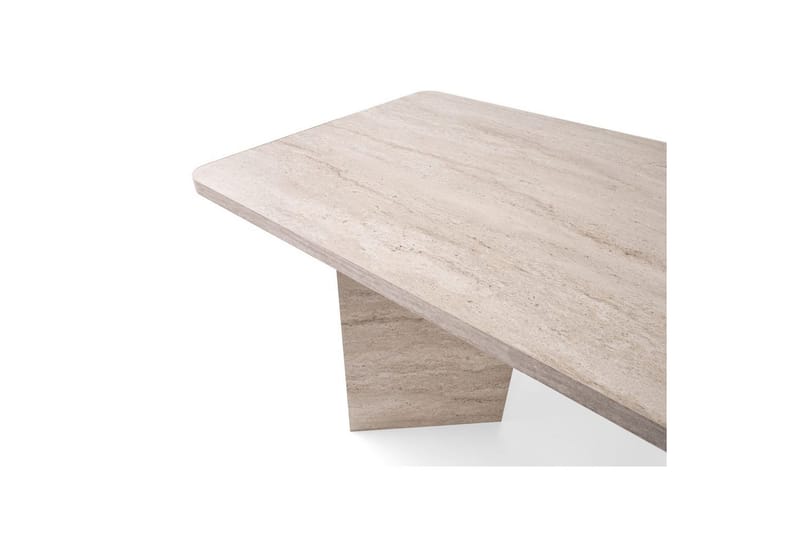 Loftia Spisebord 180 cm Rektangulær - Travertin - Møbler - Bord - Spisebord & kjøkkenbord