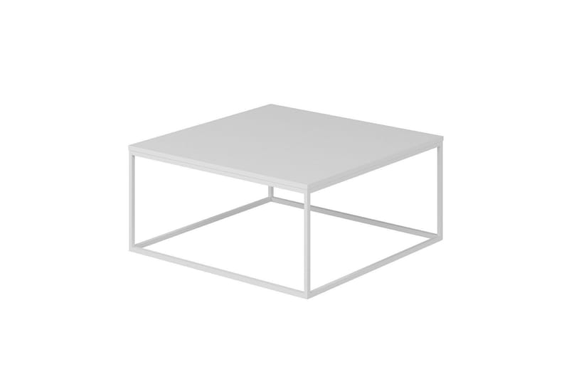 Loni Sofabord 90 cm - Hvit - Møbler - Bord - Sofabord