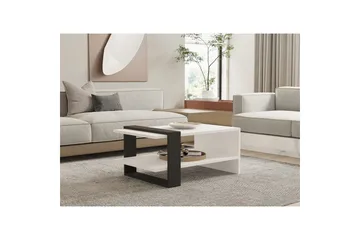 Lorva Stuebord 80 cm - Antrasitt/Hvit - Møbler - Bord - Sofabord