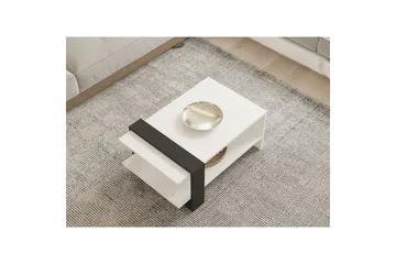 Lorva Stuebord 80 cm - Antrasitt/Hvit - Møbler - Bord - Sofabord