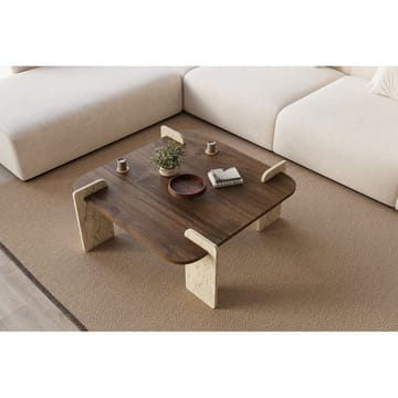 Lorvenor Sofabord 90 cm - Mørkebrun - Møbler - Bord - Sofabord