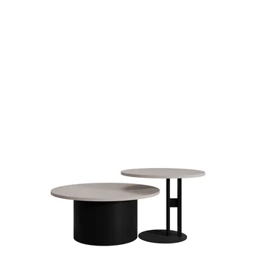 Lorvyn Sett med bord rundt 58/75 cm