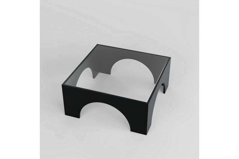 Lowan Stuebord 80 cm - Sort - Møbler - Bord - Sofabord