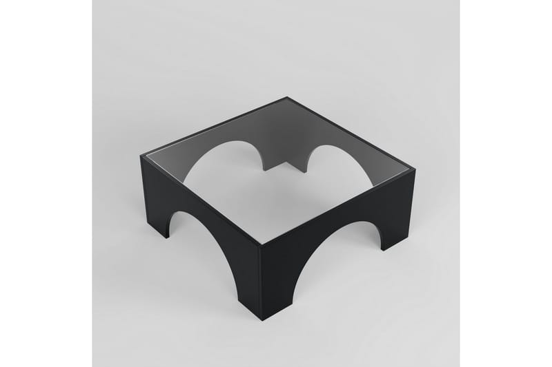 Lowan Stuebord 80 cm - Sort - Møbler - Bord - Sofabord