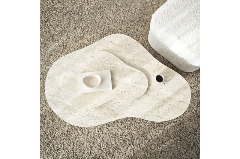 Lunor Sofabord 105 cm - Beige - Møbler - Bord - Sofabord