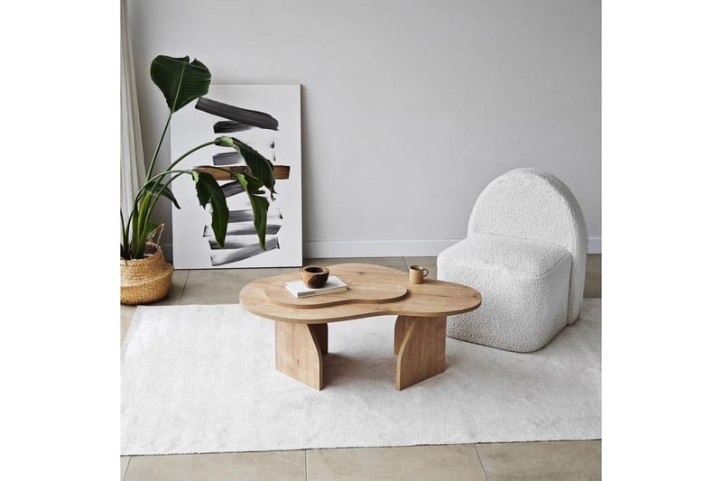 Lunor Sofabord 105 cm - Brun - Møbler - Bord - Sofabord