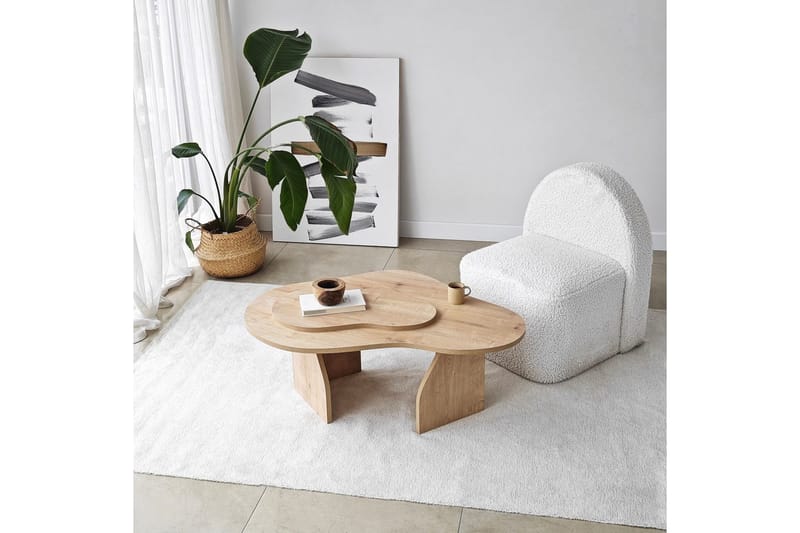 Lunor Sofabord 105 cm - Brun - Møbler - Bord - Sofabord