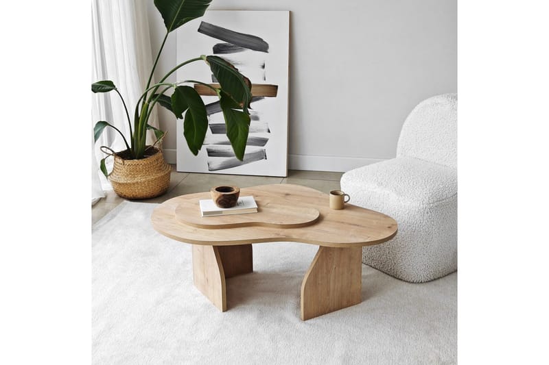 Lunor Sofabord 105 cm - Brun - Møbler - Bord - Sofabord