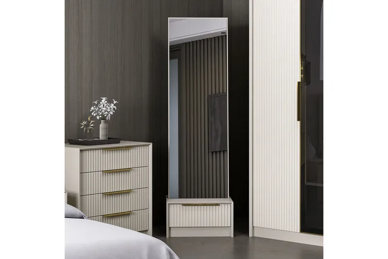 Luxe Sminkebord 54 cm Stone - Stein - Møbler - Bord - Sminkebord & toalettbord