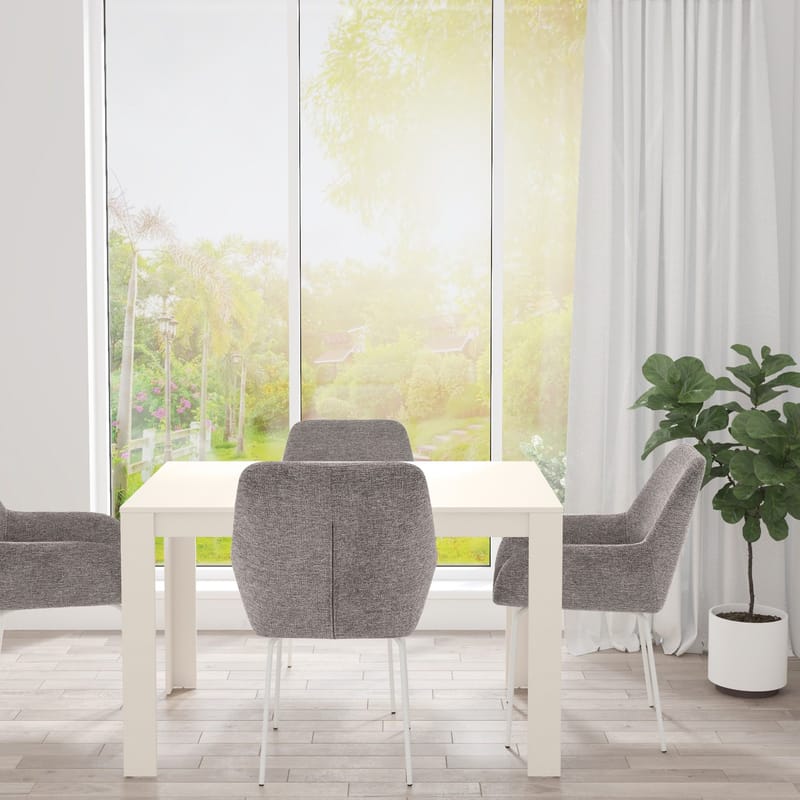 Lynn Rektangulært Spisebord 120 cm i Tre - Beige - Møbler - Bord - Spisebord & kjøkkenbord