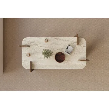 Lyren Sofabord 120 cm - Brun/Mørkebrun - Møbler - Bord - Sofabord