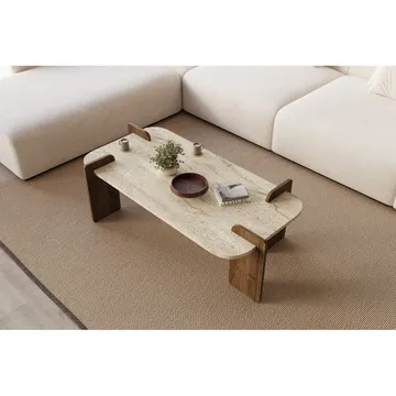 Lyren Sofabord 120 cm - Brun/Mørkebrun - Møbler - Bord - Sofabord