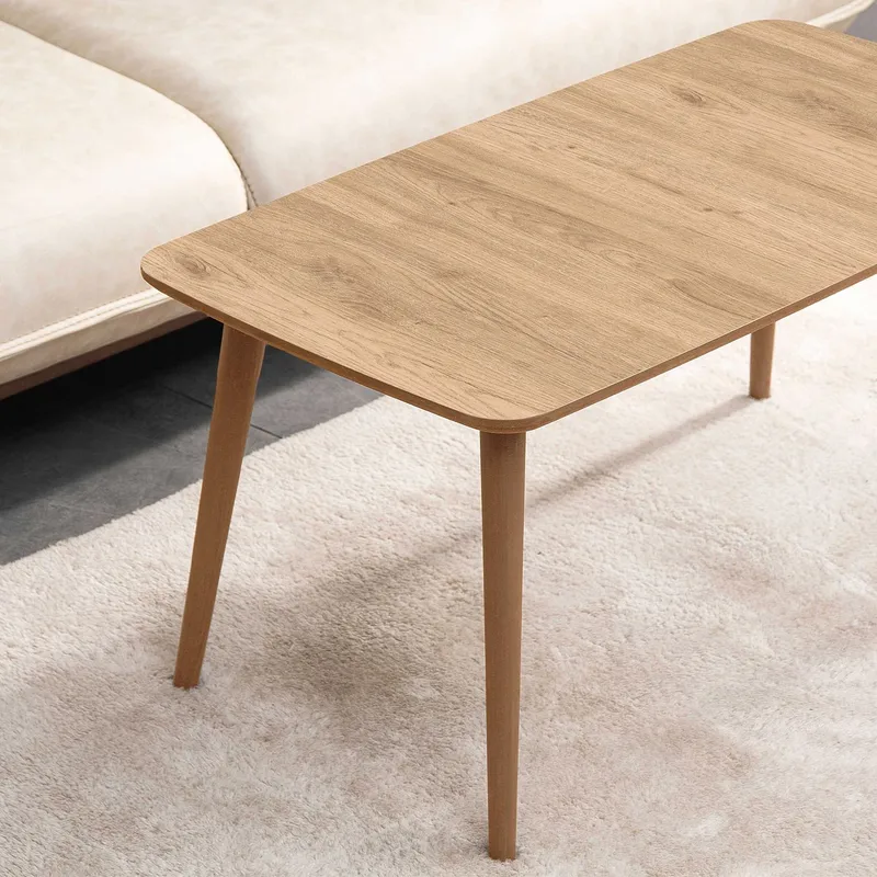 Lyvenn sofabord 100 cm rektangulært - Eik - Møbler - Bord - Sofabord