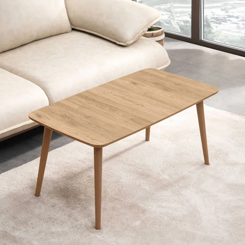 Lyvenn sofabord 100 cm rektangulært - Eik - Møbler - Bord - Sofabord