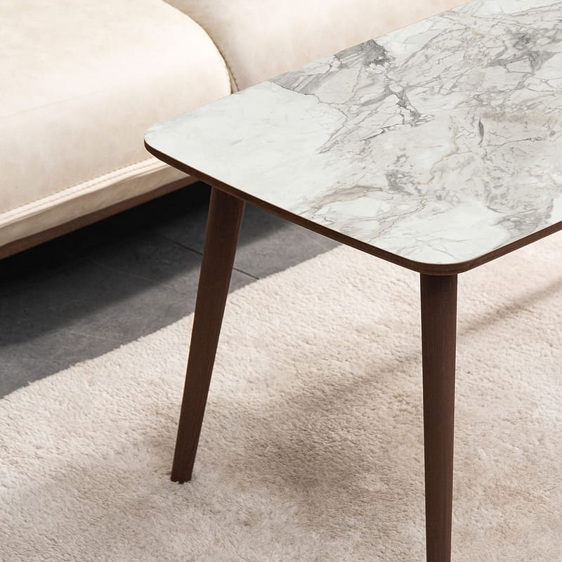 Lyvenn sofabord 100 cm rektangulært - Hvit - Møbler - Bord - Sofabord