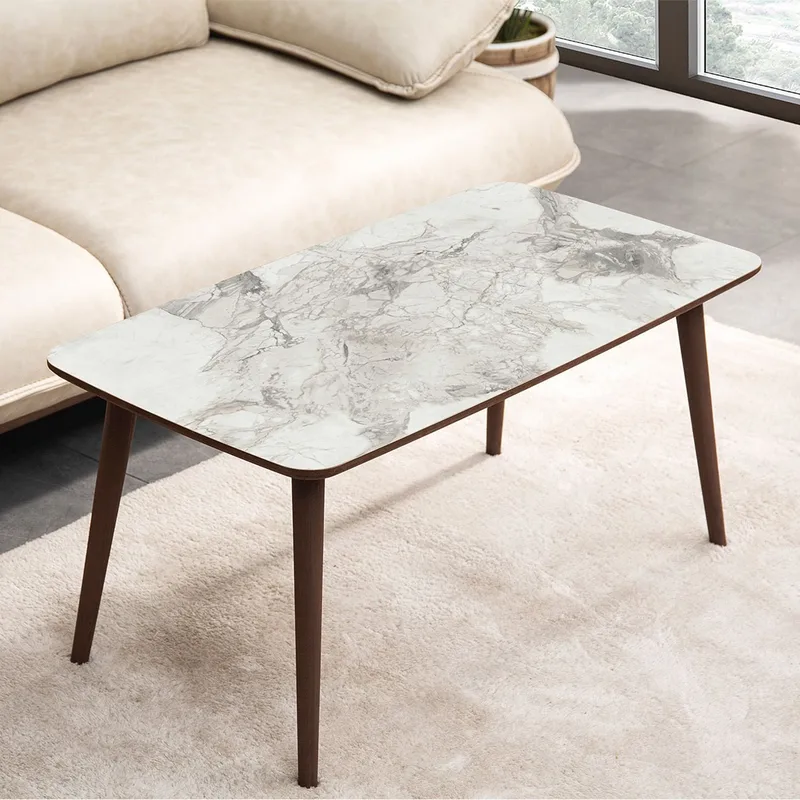 Lyvenn sofabord 100 cm rektangulært - Hvit - Møbler - Bord - Sofabord