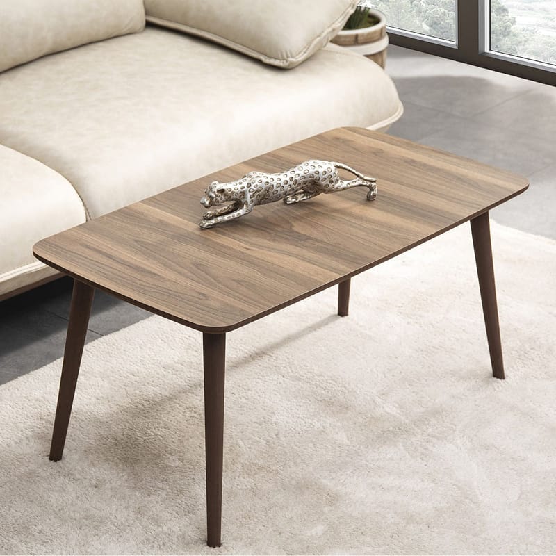 Lyvenn sofabord 100 cm rektangulært - Valnøtt - Møbler - Bord - Sofabord