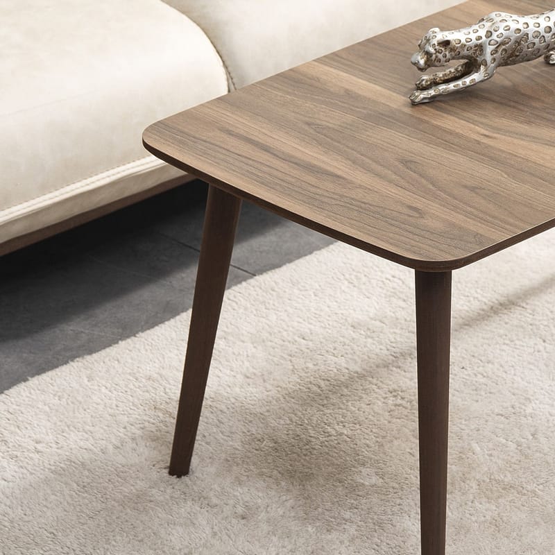 Lyvenn sofabord 100 cm rektangulært - Valnøtt - Møbler - Bord - Sofabord