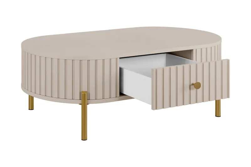 Maggio Sofabord 100x55 cm - Hvit - Møbler - Bord - Sofabord