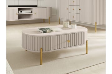 Maggio Sofabord 100x55 cm - Hvit - Møbler - Bord - Sofabord