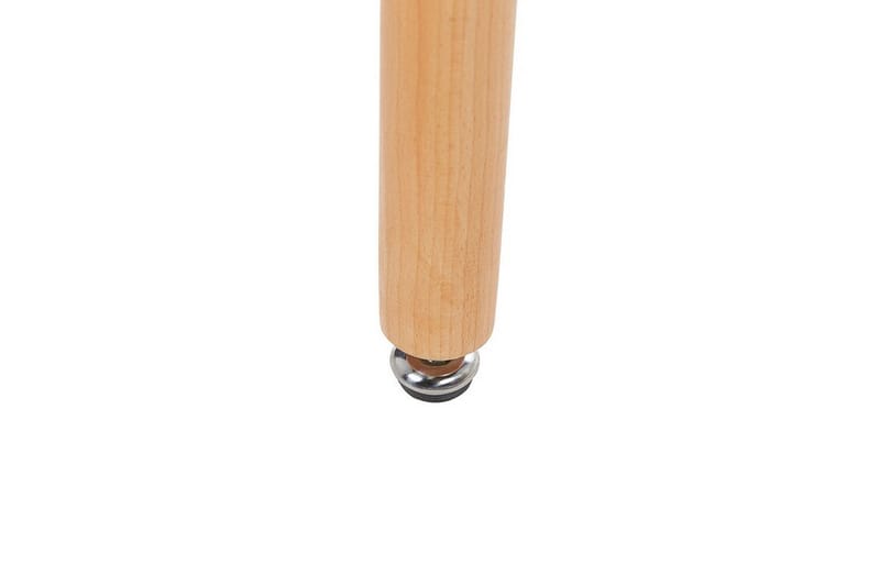 Magog Spisebord 80 cm Rund - Hvit/Lys Brun - Møbler - Bord - Spisebord & kjøkkenbord