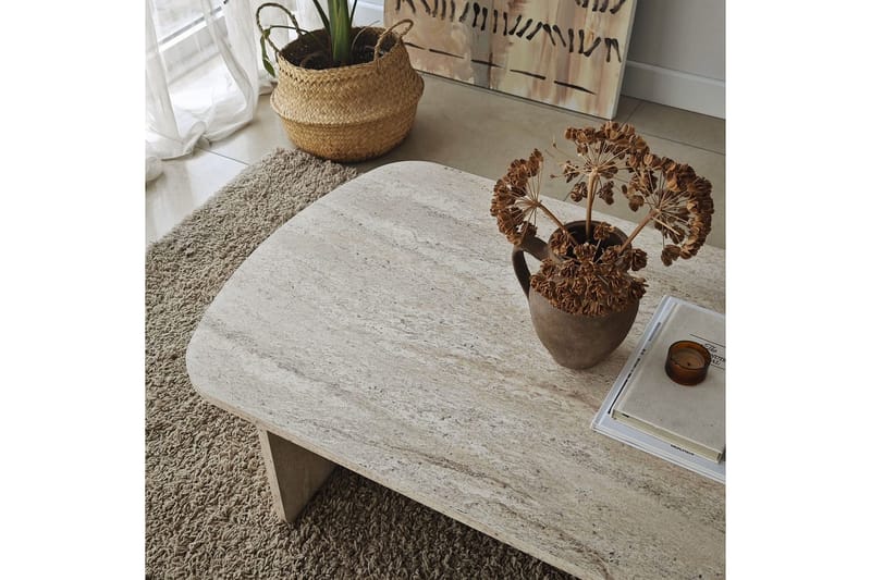 Malo Sofabord 105 cm - Beige - Møbler - Bord - Sofabord