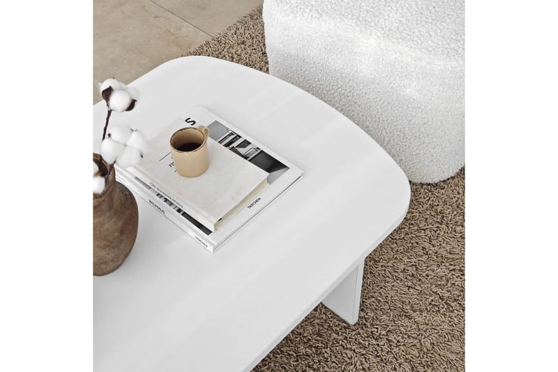 Malo Sofabord 105 cm - Hvit - Møbler - Bord - Sofabord