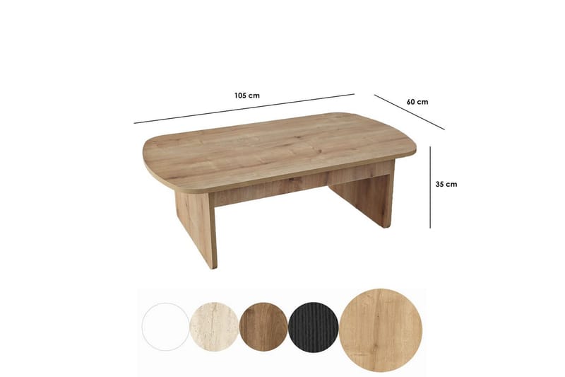 Malo Sofabord 105 cm - Multifarget - Møbler - Bord - Sofabord